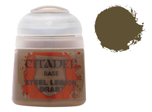 Citadel Paint Base Steel Legion Drab 12ml